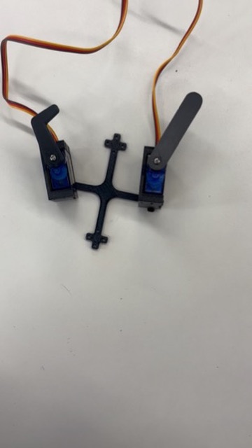 Hover mode — all motors running continuously